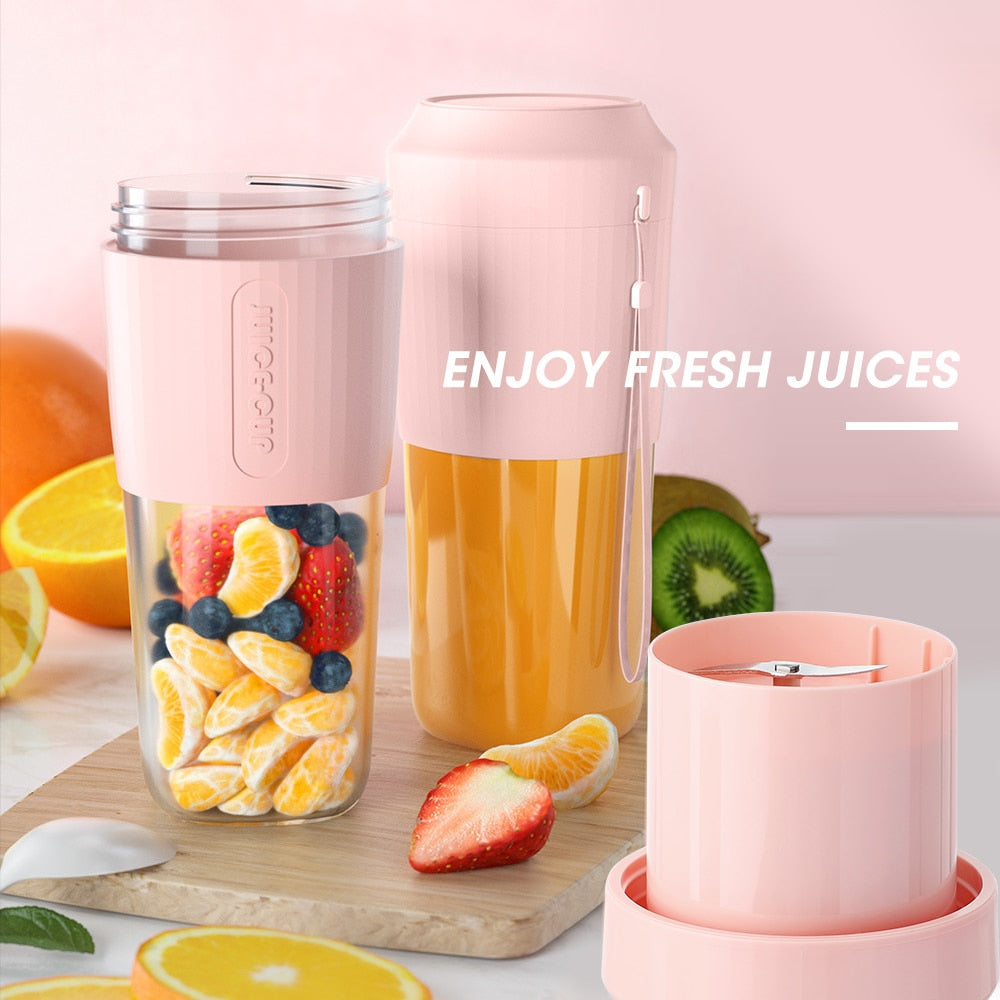 Portable Electric Juicer Cup Smoothie Blender Usb Charging Mini