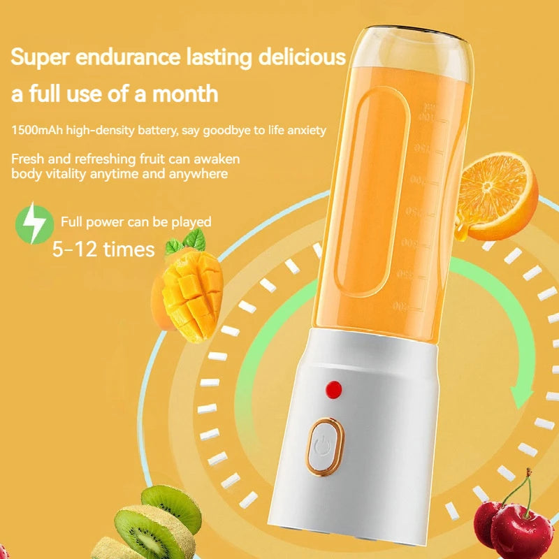 Mini Portable Blender Electric Fruit Juicer Machine for Orange Food