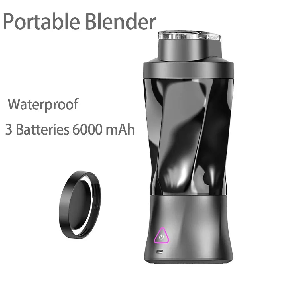 Portable Blender 6000 MAh Personal Blender-for Fruit & Smoothies