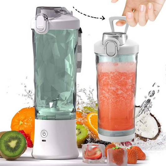 600ML Waterproof Electric Juicer Fruit Mixers Bottle Blender