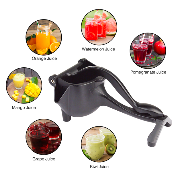 Manual Juice Squeezer Aluminum Alloy Hand Pressure Orange Juicer